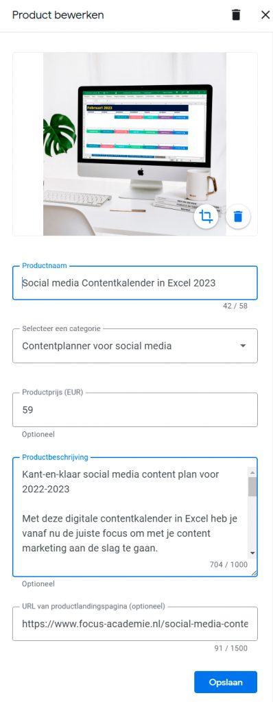 Producten toevoegen aan Google Mijn Bedrijf Producten toevoegen aan Google Mijn Bedrijf