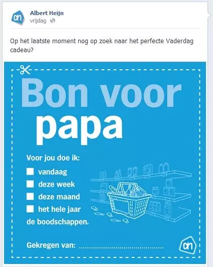 Vaderdag vaderdag AH