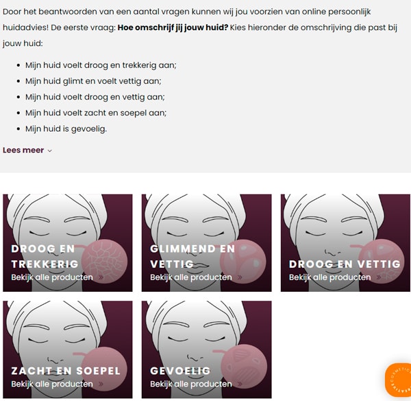 Omzet verhogen door middel van een keuzehulp quiz