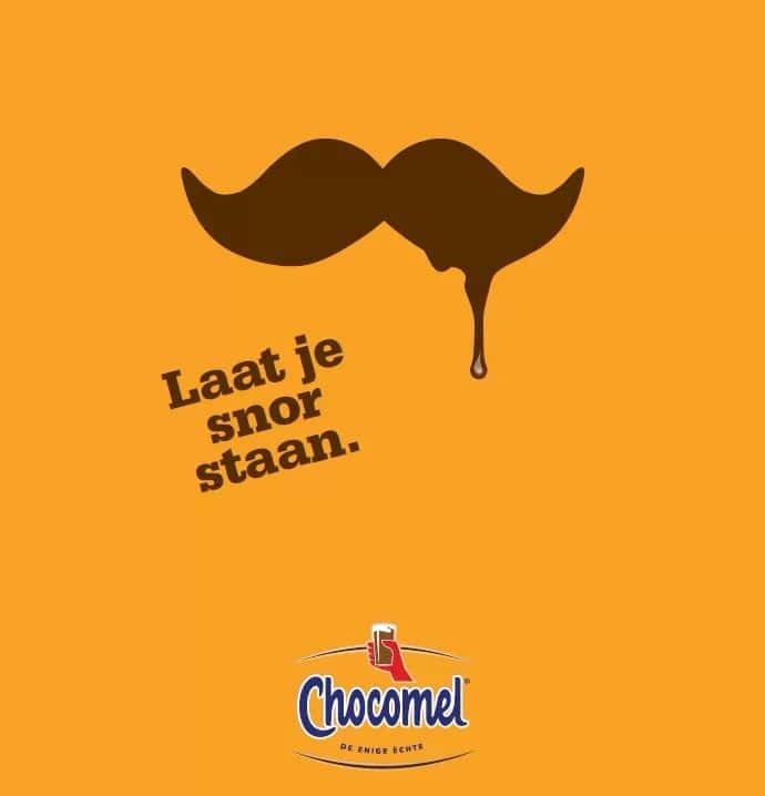 Movember, maand van de snor 11 movember chocomel