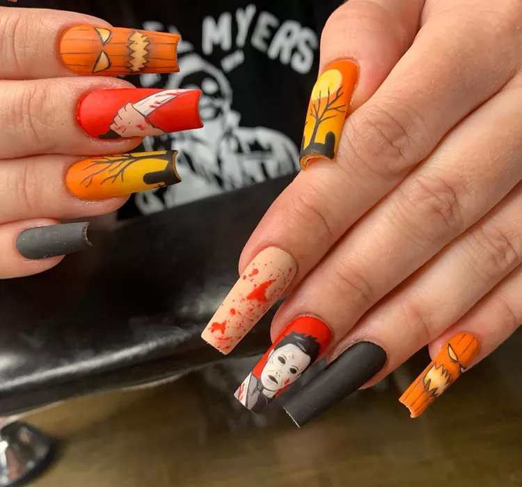 Halloween Nailart Halloween