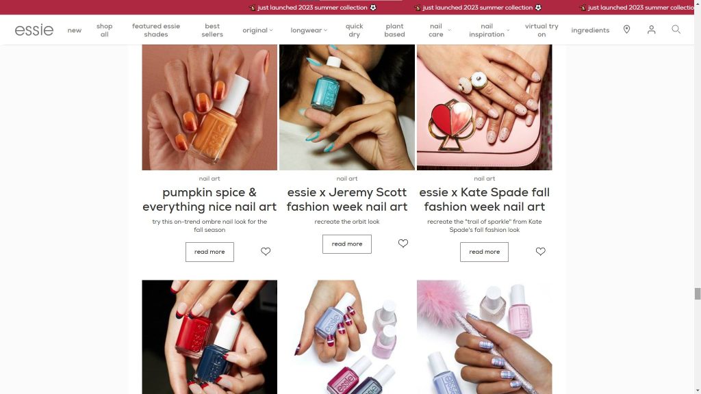 Halloween essie nagellak merk marketing