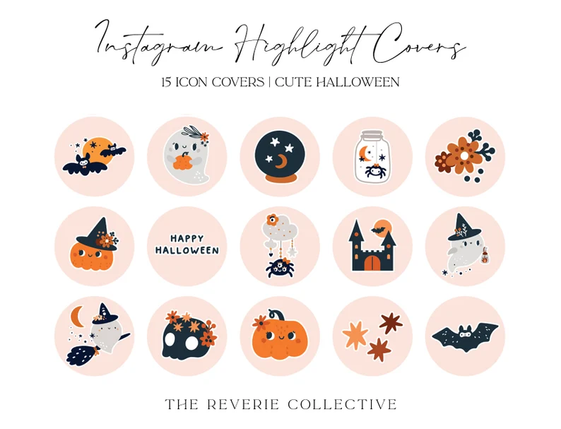 Leuke Halloween Pompoen Instagram Covers Leuke Halloween Pompoen Instagram Covers door The Reverie Collection