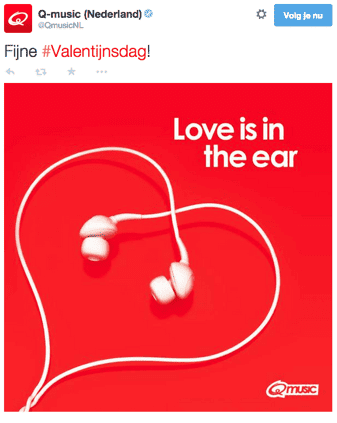 Valentijnsdag inhaker valentijn qmusic