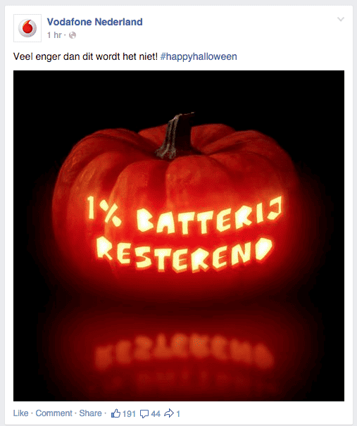 Halloween vodafone inhaker halloween