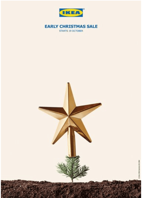 IKEA inhaker Kerstmis