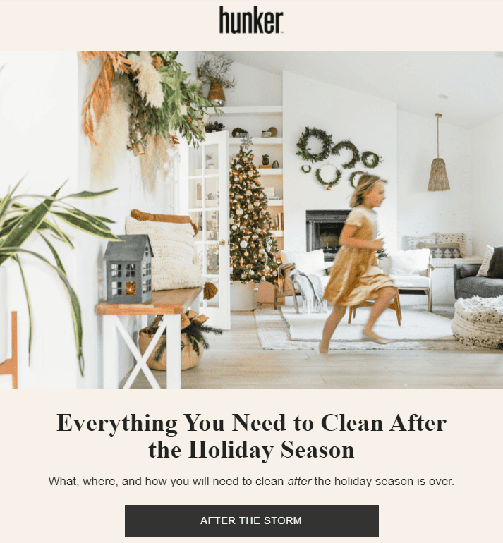 kerstmis marketing voorbeeld