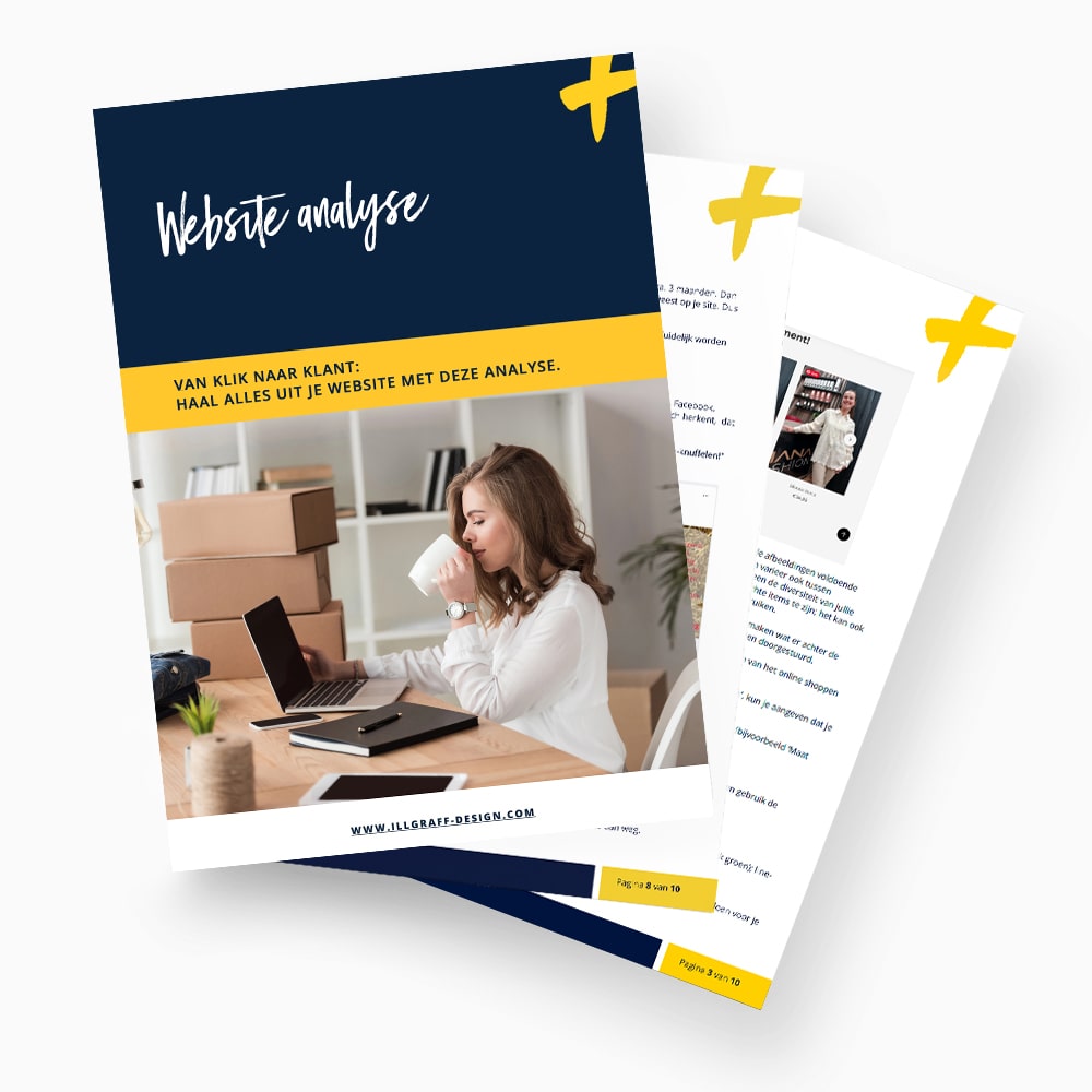 Websiteanalyse Website analyse om de vindbaarheid te verbeteren en meer omzet te draaien