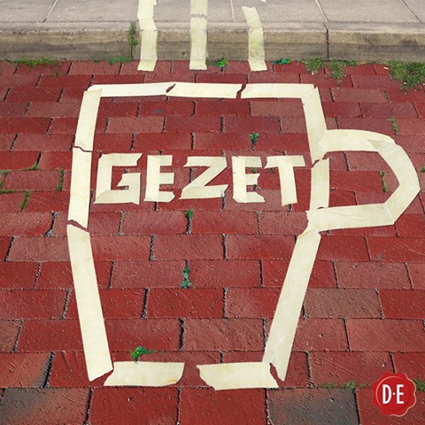 inhaker Koningsdag douwe egberts gezet