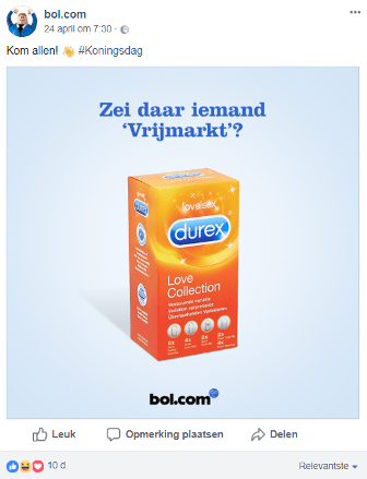 koningsdag inhaker bol.com min